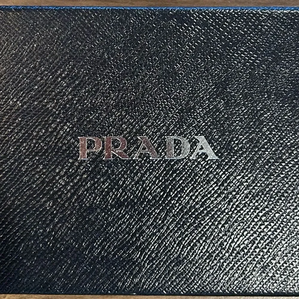 Prada Red Saffiano Leather Long Wallet - Full Inclusion - NEW